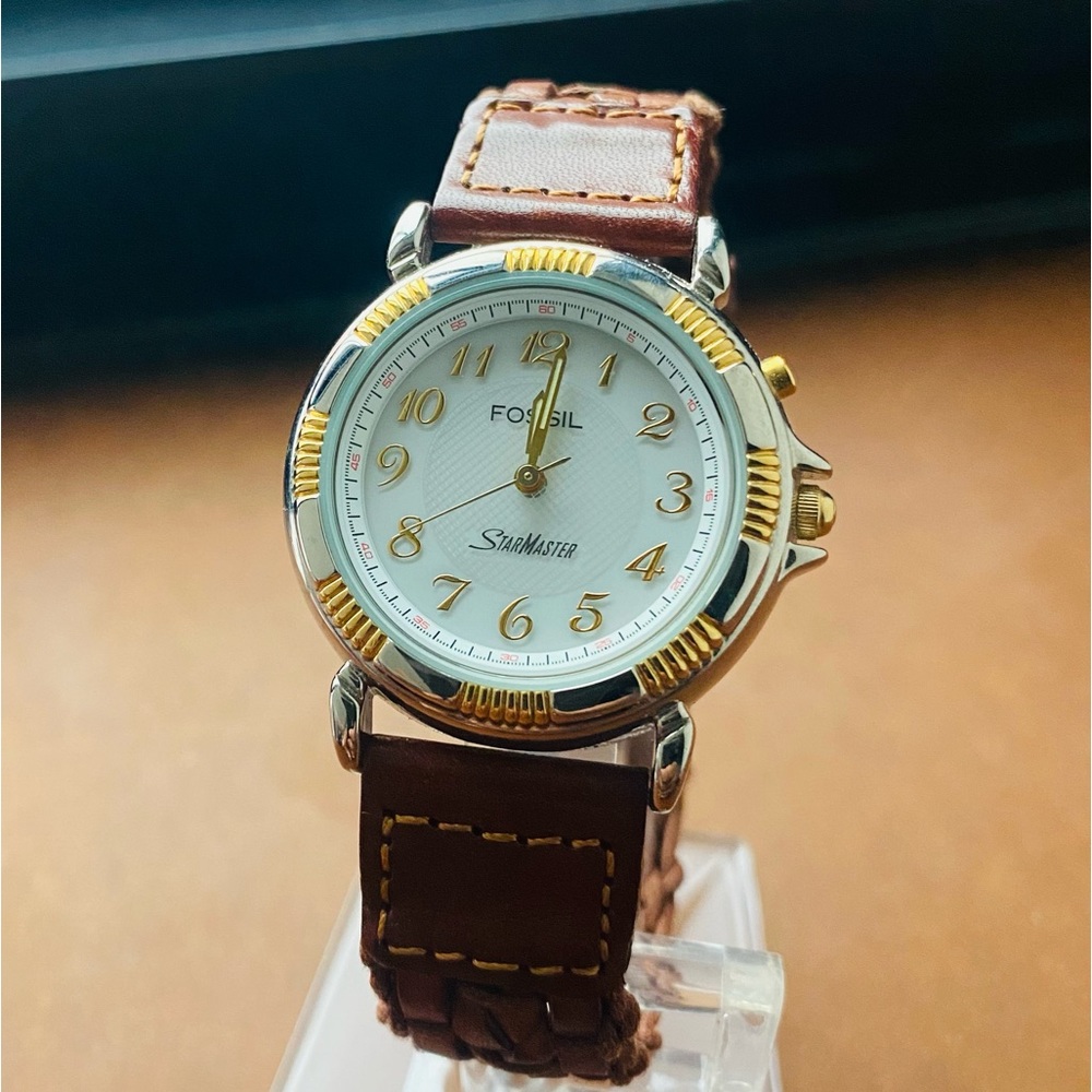 1995 FOSSIL STARMASTER WATCH LU-2512